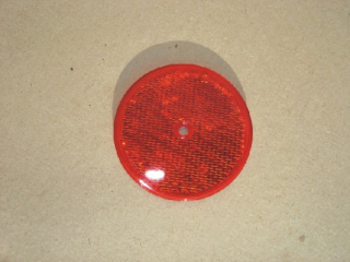 Odrazka červená, průměr 80 mm - 321853732007